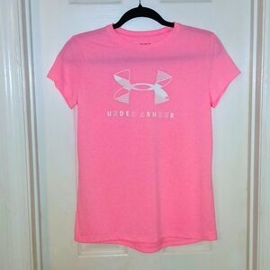 Hot PINK Under Armor top